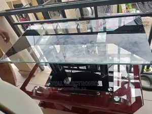 Newly Released Tempered Glass Center Table - Black