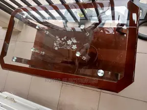 Fashioned Standard Tempered Glass Center Table