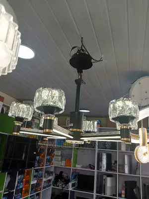 Spring Decorated 6 Chandelier Lights