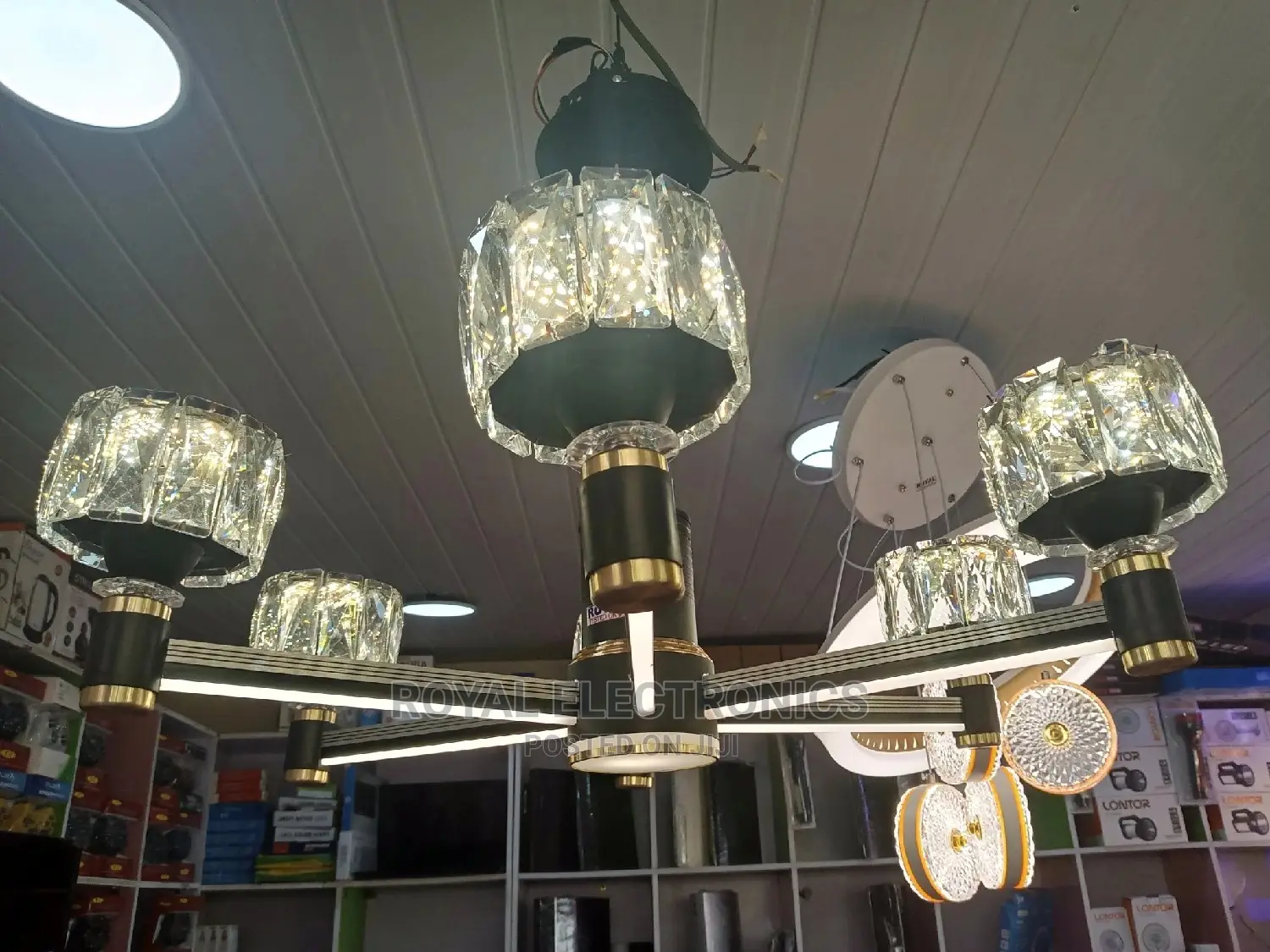 Latest SPRING Decorated 6 CHANDELIER LIGHTS
