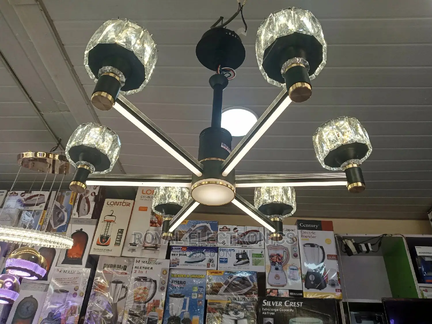 Latest SPRING Decorated 6 CHANDELIER LIGHTS