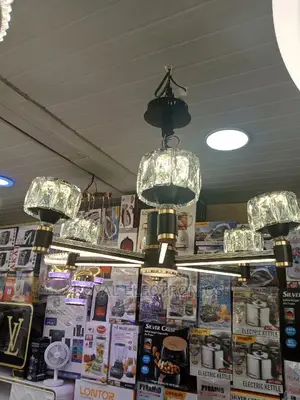 Standard SPRING Decorated 6 CHANDELIER LIGHTS