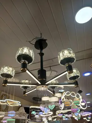 World Class SPRING Decorated 6 CHANDELIER LIGHTS