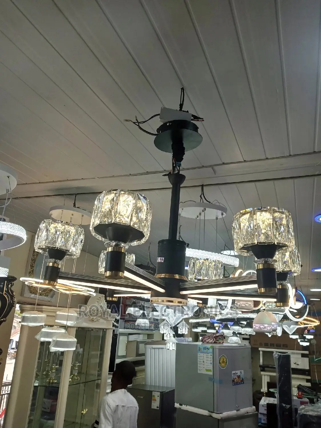 Just Released SPRING Decorated 6 CHANDELIER LIGHTS
