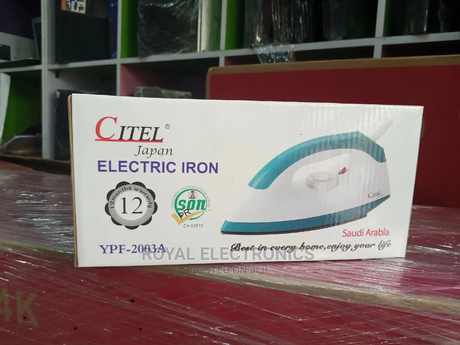 Authentic Citel(Ypf-2003a) Electronic Dry Iron.