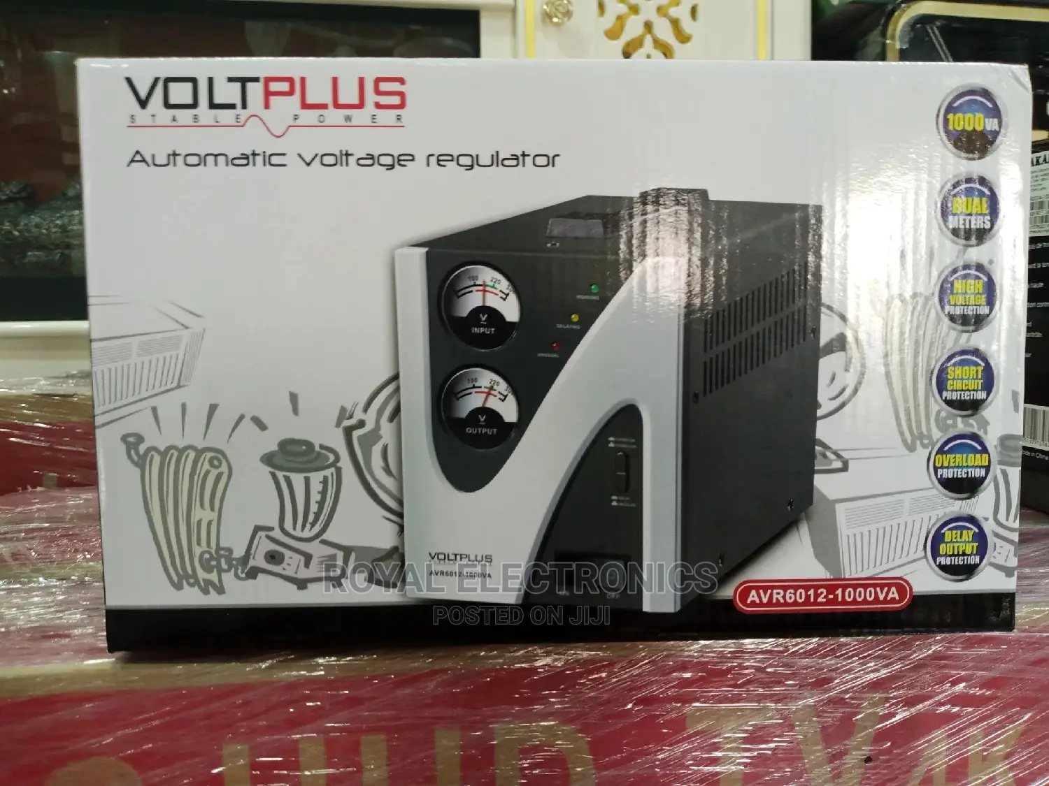 Classic Voltplus 1KVA Automatic Voltage Stabilizer
