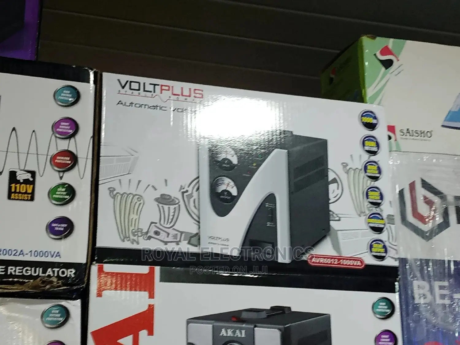 Original Voltplus 1KVA Automatic Voltage Stabilizer