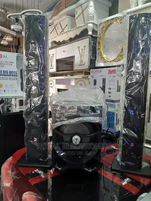 Brand New Djack Dj 668 Heavy Duty Speaker System