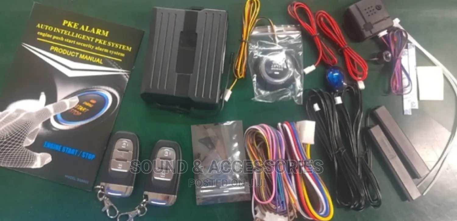 Universal Push Start Keyless Entry System