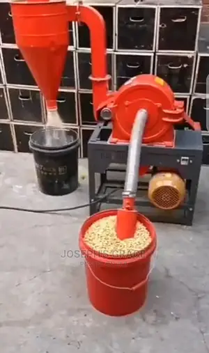 2 In1 Double Suction Disc Hammer Mill Granding Machine
