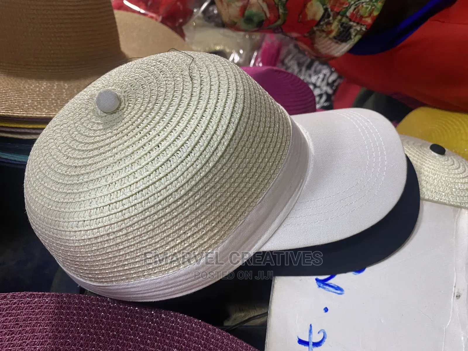 Latest Trendy Straw Face Cap