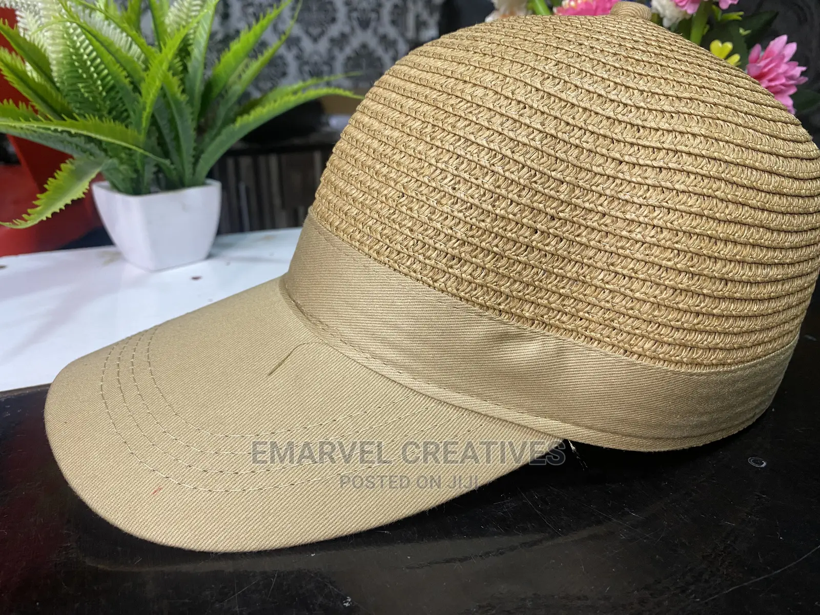 Latest Trendy Straw Face Cap