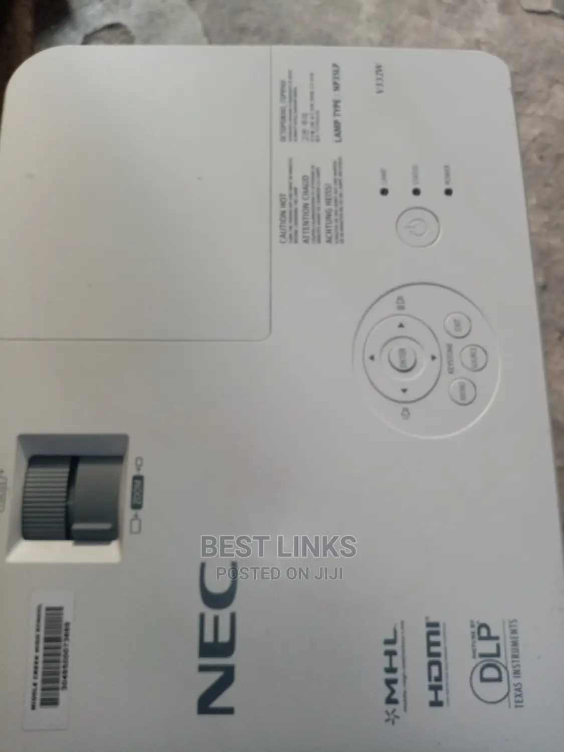 Nec Projector With Hdmi, Usb and Vga