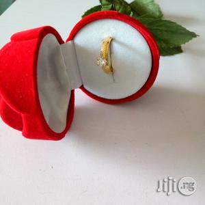 New Original Romania Gold Engagement Ring RE1 in a Ring Box