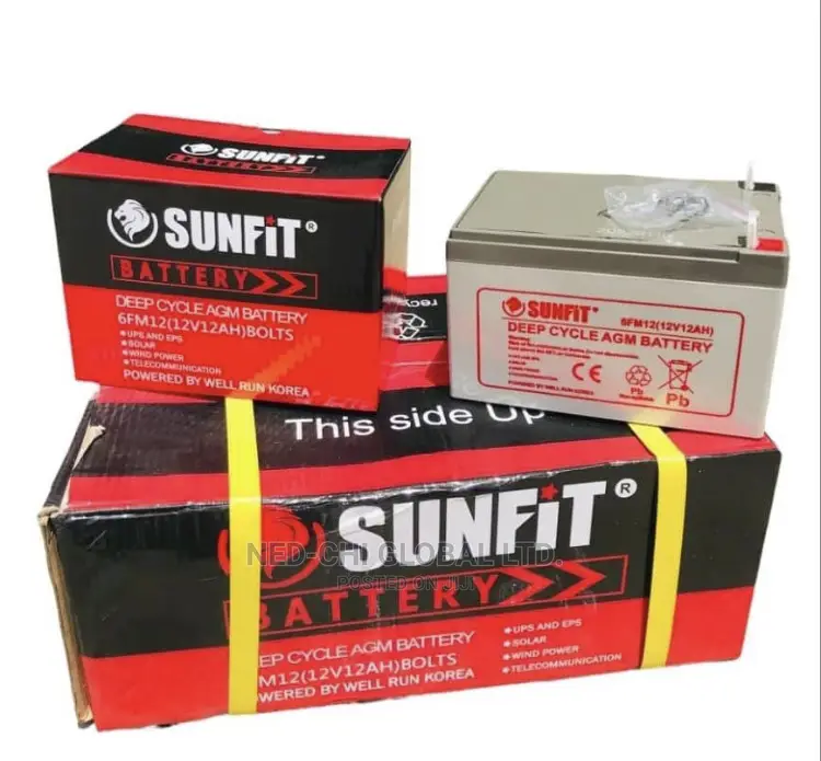 Quality Generator Battery 12volt 9ahs
