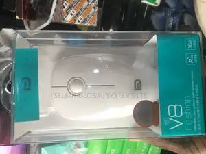 Classical White Wireless Mouse