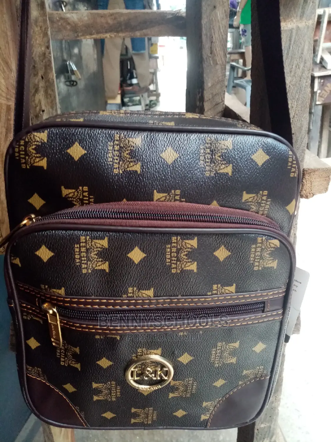 Leather Side and Shoulder Bag