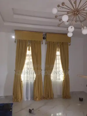 Stock Curtains and Board