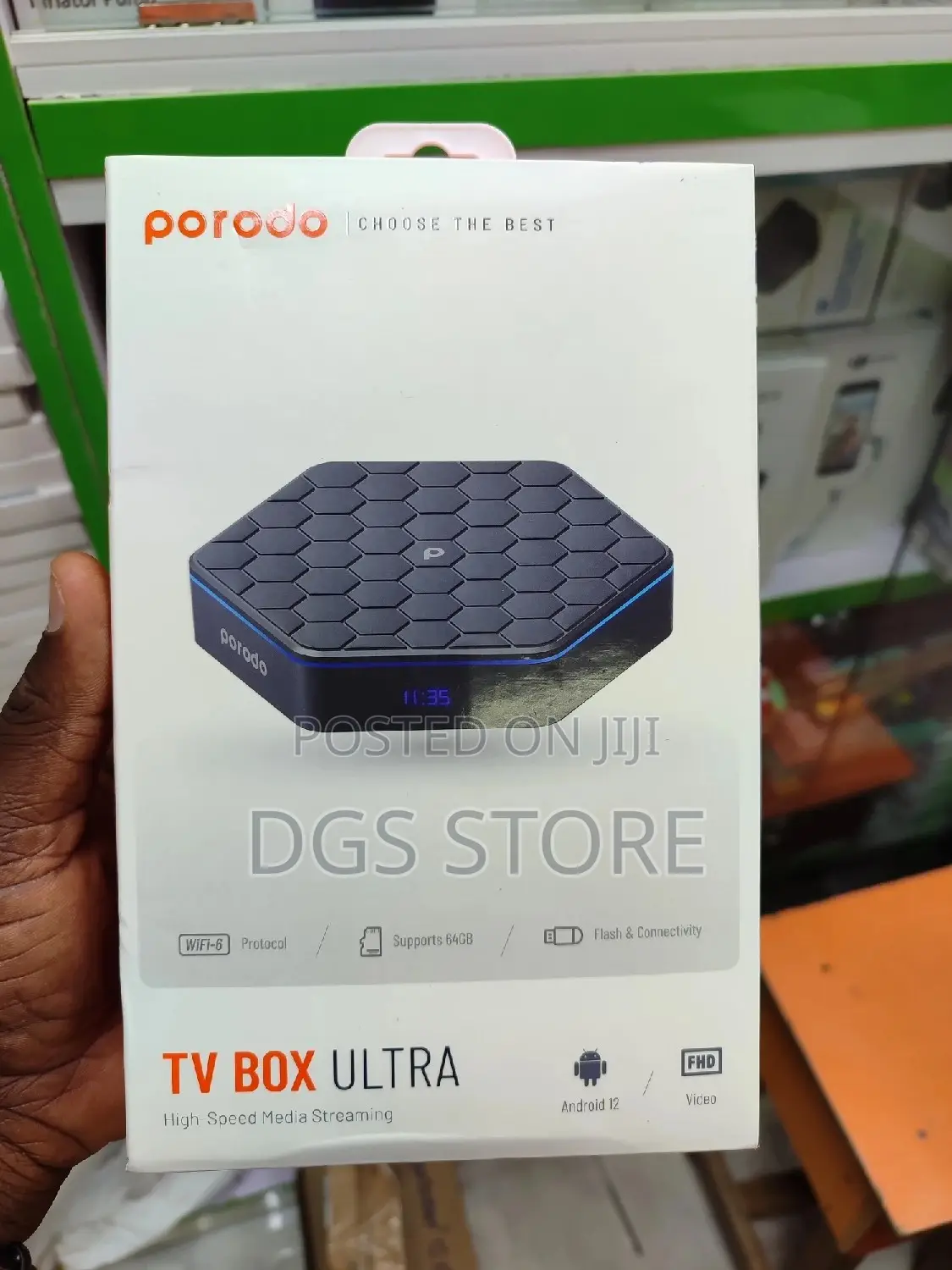 Porodo Tv Box Ultra Android
