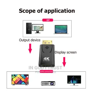 Displayport to Hdmi-Compatible Adapter