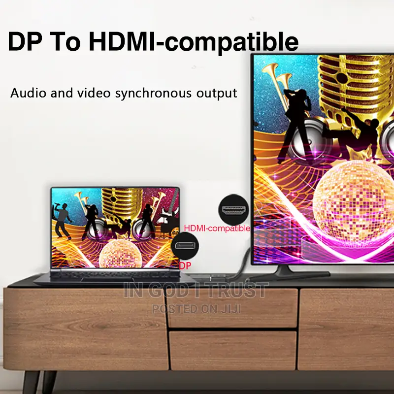 Displayport to Hdmi-Compatible Adapter
