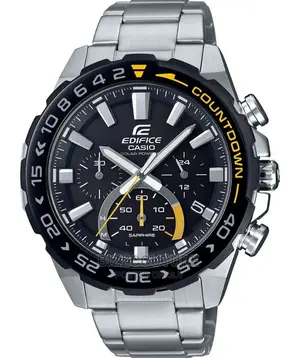 Original CASICO EDIFICE Silver Steel Available in Store