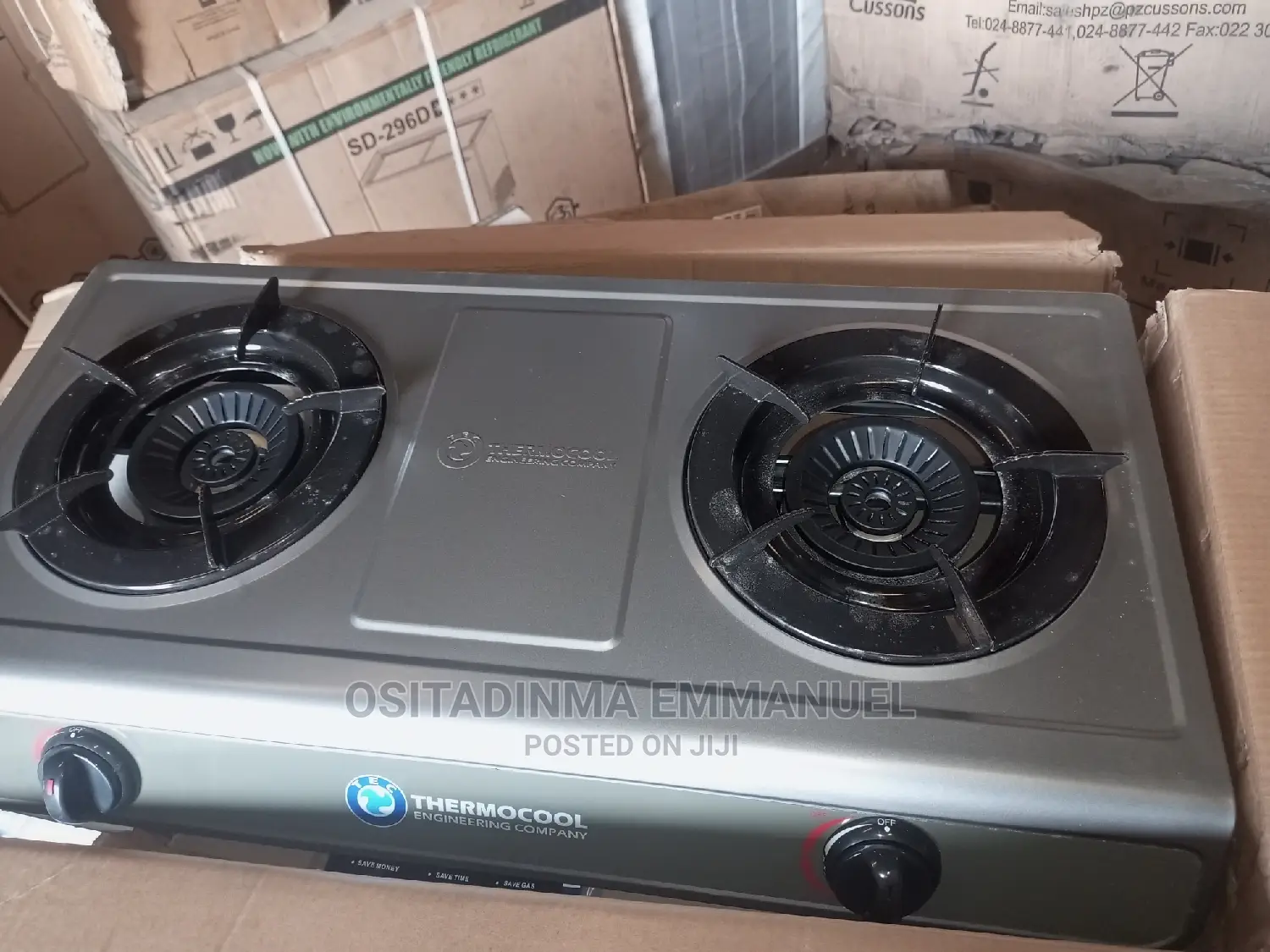 Two Burner Cooker Stainless