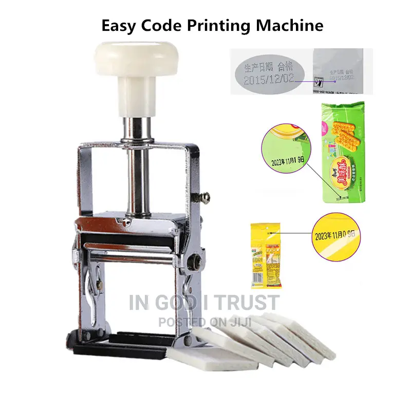 Easy Expiration Production Date Coding Machine