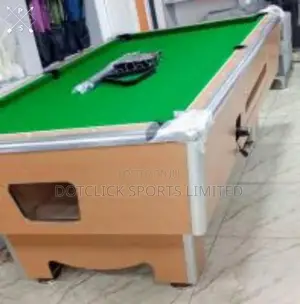 8ft by 4ft HDF Marble Coin Snooker Table