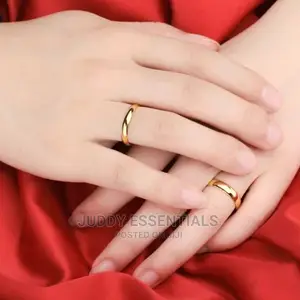 Original Gold Wedding Rings for Couple (2 in 1 Set)
