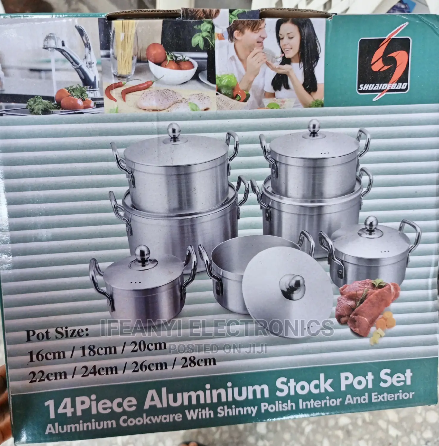 Aluminum Stock Pot Set