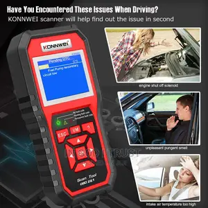 KONNWEI KW850 OBD2 Scanner Full OBDII Functions Engine