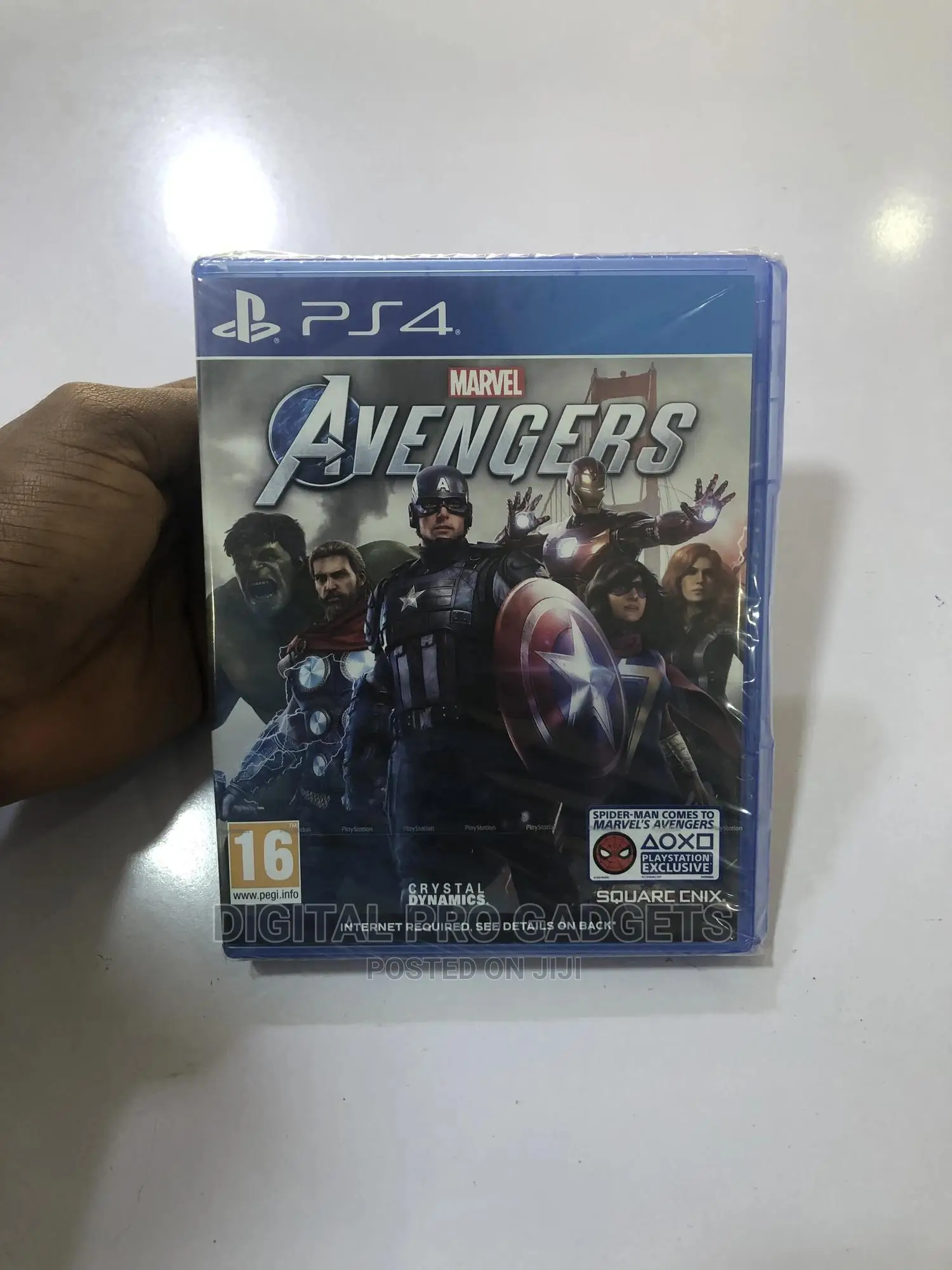 Avengers Ps4 Cd