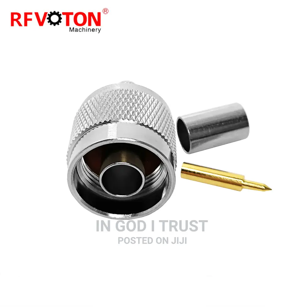 PCS RF Coax Connector Socket N Male Crimp