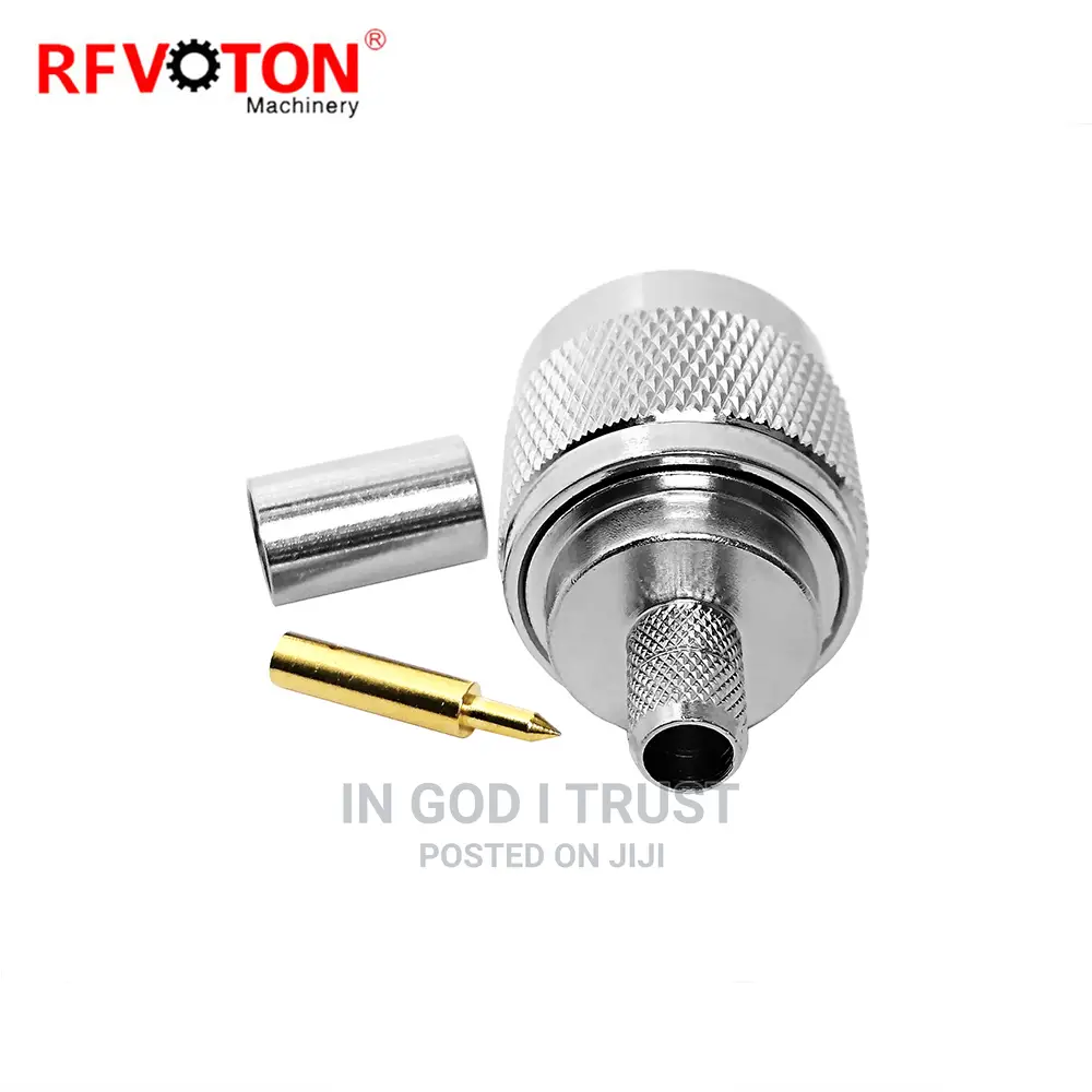 PCS RF Coax Connector Socket N Male Crimp