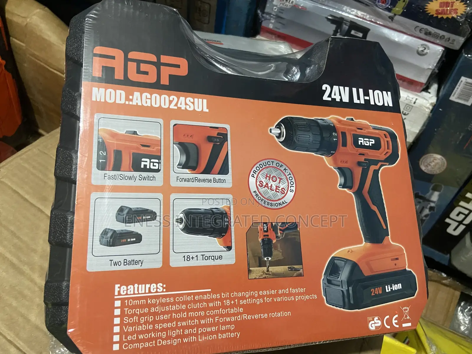 24v Cordless Drill