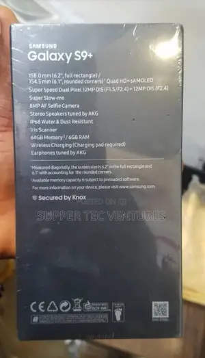 New Samsung Galaxy S9 Plus 64 GB