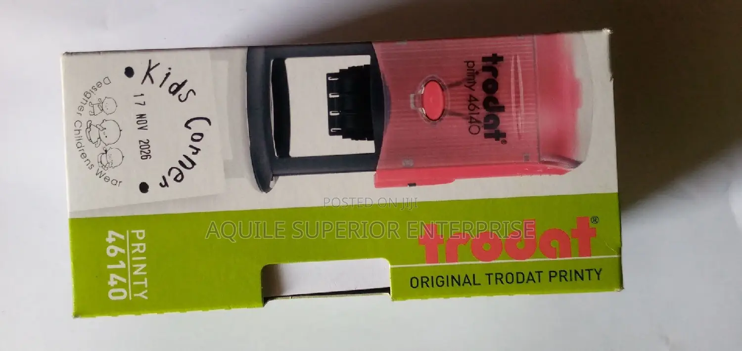Customized Company Stamp With Date