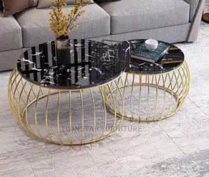 New Modern Marble Top Centre Table
