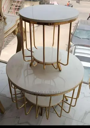 New Modern Marble Top Centre Table