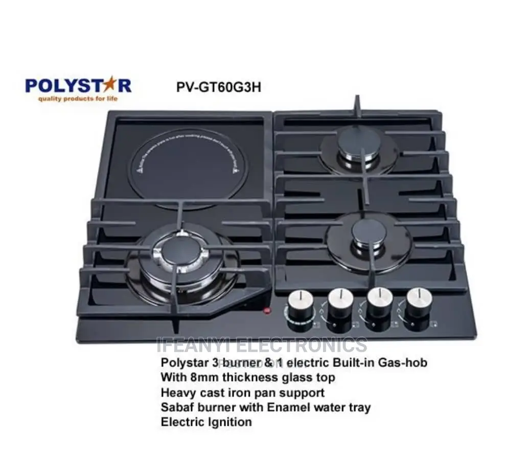 Polystar Three Burner 1 Electric