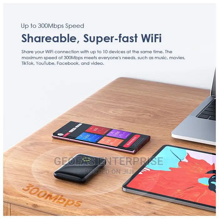 Oraimo Smart 4G Wifi Sharable Mobile Hotspot