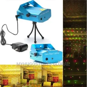 Mixed Disco Led Amp; Green Stage Laser Projector Spotlight