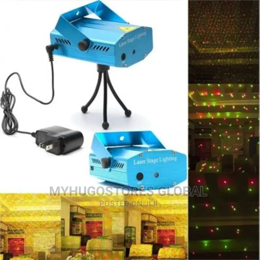 Mixed Disco Led Amp; Green Stage Laser Projector Spotlight