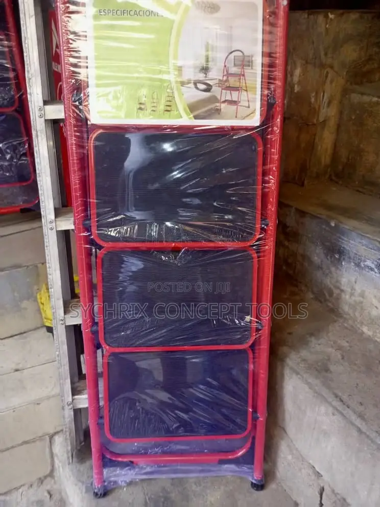 3 Step Foldable Non Slip Ladder