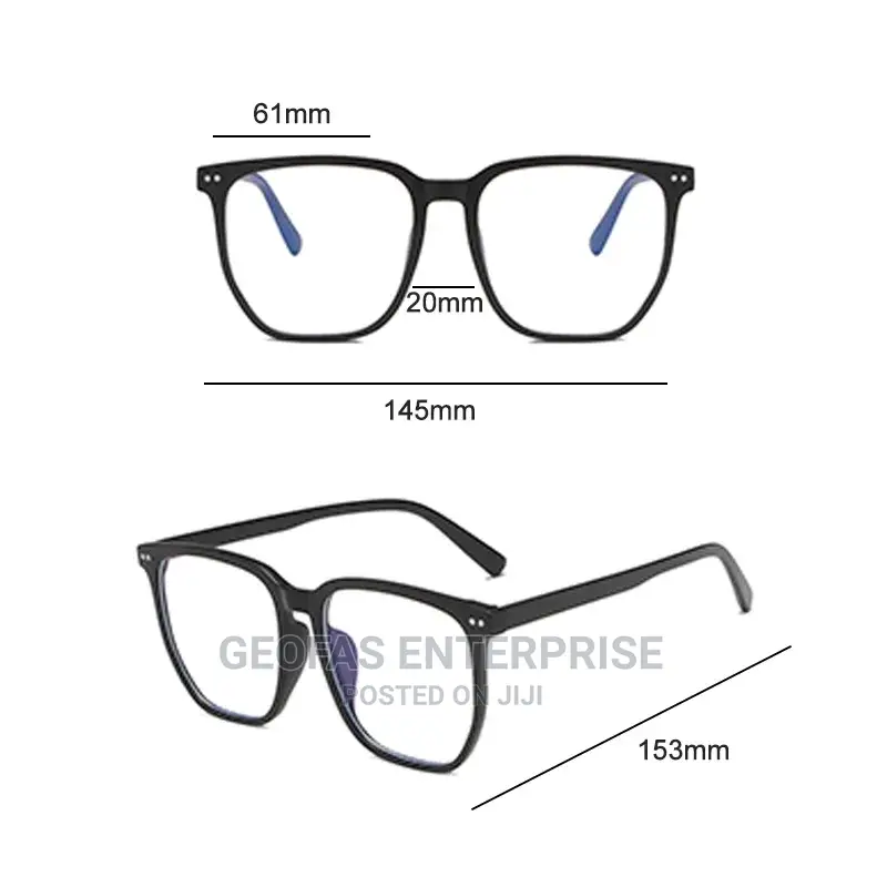 Transparent Computer Anti Blue Unisex Glasses