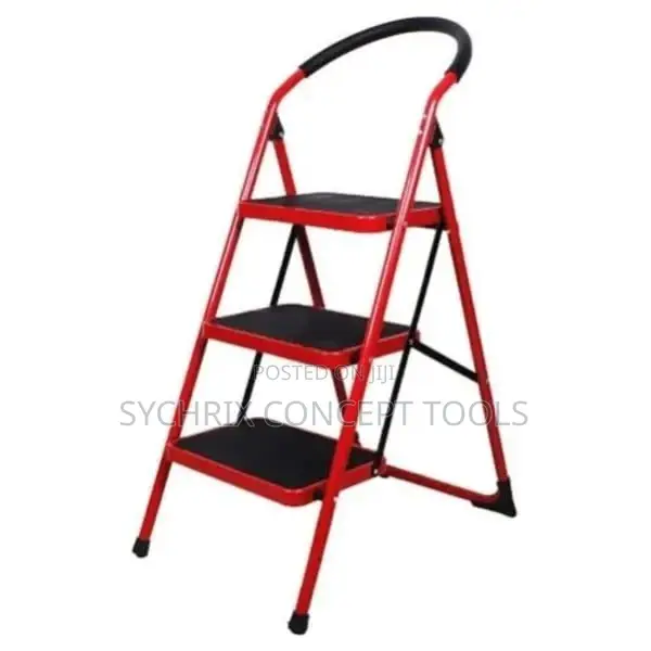 3 Step Foldable Non Slip Ladder