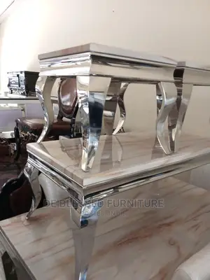 Center Table and Side Stools