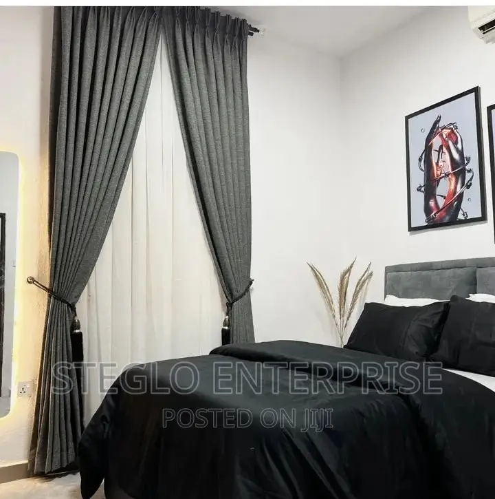 Black Out Irish Matte Curtains
