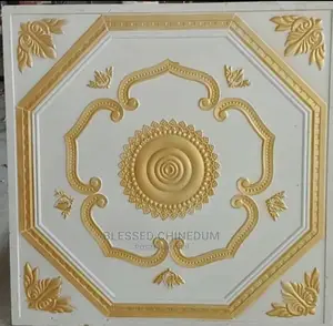 P O P Gypsum Board Gold White Design